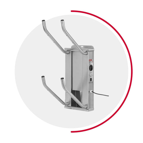 oskari BORA® 2 - Elektrischer Schuhtrockner für 2 Paar Schuhe - OSKARI mit Warmluft für Stiefel, Schuhe, Skischuhe, Fußballschuhe