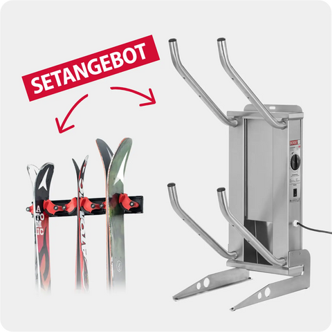 Set BORA® 2 & Hopstop - Elektrischer Schuhtrockner für 2 Paar Schuhe